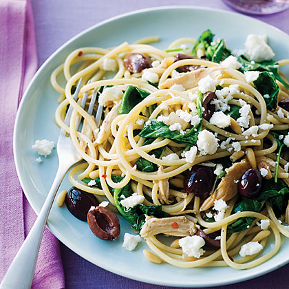 su-Greek Chicken Pasta