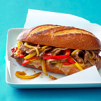 su-Western Cheesesteak Sandwich