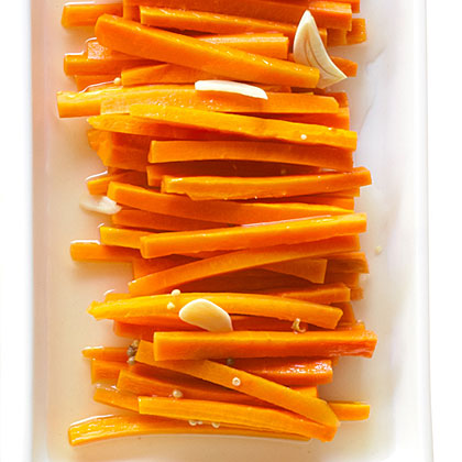 su-Mustard and Ginger Pickled Carrots