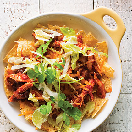 Chicken Enchilada Nacho Bowls Recipe Sunset Magazine