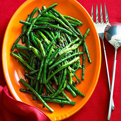 su-Chinese Long Beans with XO Sauce