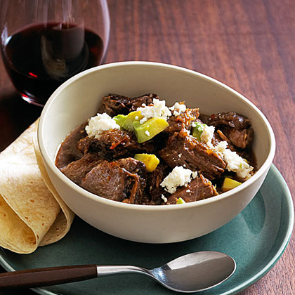 su-Slow-Braised Red Chile Beef