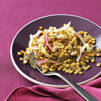su-Chicken and Lentil Salad