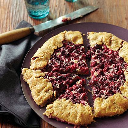 su-Cranberry Frangipane Crostata