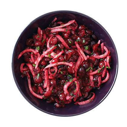 su-Cranberry, Jicama, and Cilantro Salsa