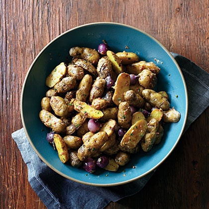 su-Makah Ozette Potatoes with Bacon Cream