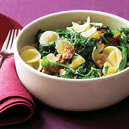 su-Orecchiette with Sausage and Broccoli Rabe