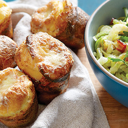 su-White Cheddar–Sage Popovers