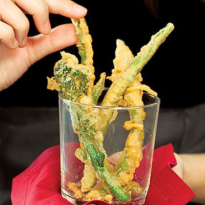 su-Tempura Vegetable Crudités