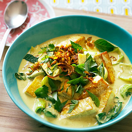 su-Fresh Herb and Tofu Curry su-Fresh Herb and Tofu Curry