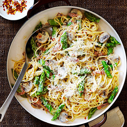su-Prosciutto and Asparagus Pasta su-Prosciutto and Asparagus Pasta