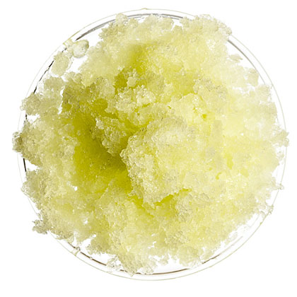 su-Honeydew Rose Water Granita