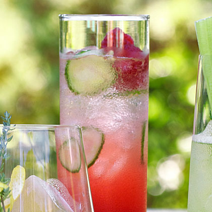 su-Italian Raspberry Cocktail