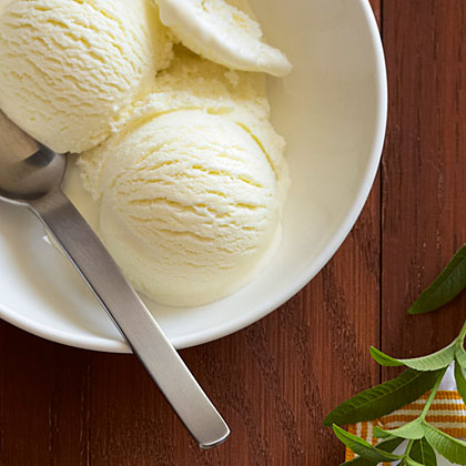 su-Lemon Verbena Ice Cream