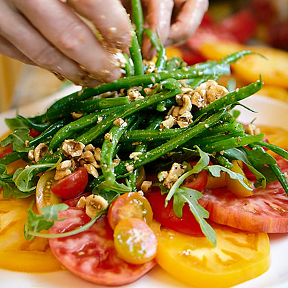 su-Heirloom Tomato and Haricot Vert Salad