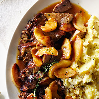 su-Cider Pork Roast with Apple-Thyme Gravy