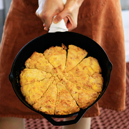 su-Cornmeal-Crusted Buttermilk Biscuits