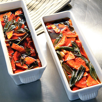 su-Pickled Fried Butternut Squash