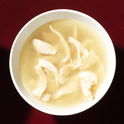 su-Ginger-Poached Chicken and Broth