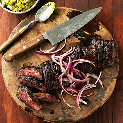 su-Carne Asada con Mojo (Grilled Beef with Sour Orange Marinade)