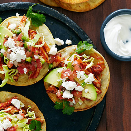 su-Chicken Tinga Tostaditas