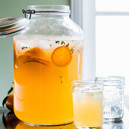 su-Tangerine Thyme Cooler