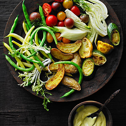 su-Late-Summer Vegetables with Aioli