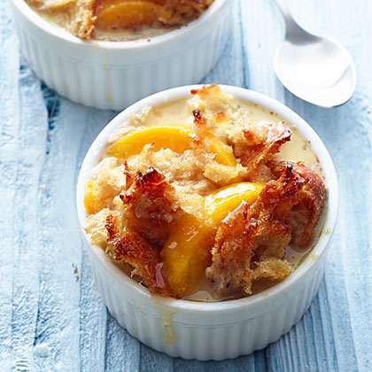 su-Peach Bread Pudding