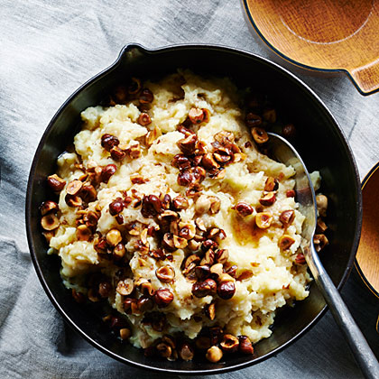 su – Browned Butter and Hazelnut Mashed Potatoes