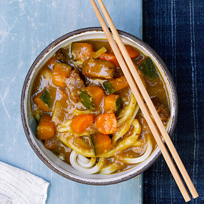 su-Beef Curry Udon (Kare Udon)