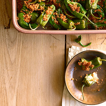 su-Stuffed Padrón Peppers