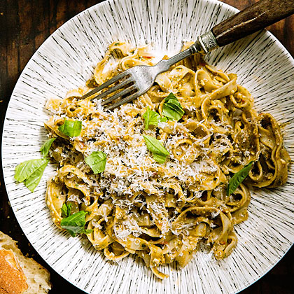 su-Almond Pesto Pasta