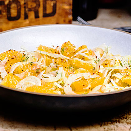 su-Fennel, Shallot, and Orange Salad