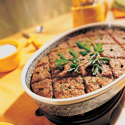 Lebanese Meat Loaf