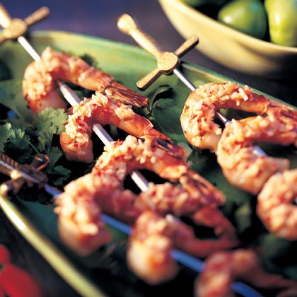 Javanese Sambal with Grilled Shrimp