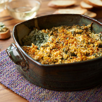 su – Baked Spinach-Parmesan Dip
