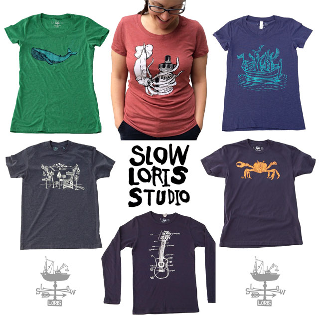 Day 3: Slow Loris Studio T-Shirts