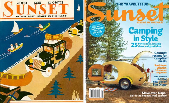 Camping then and now: take the Sunset quiz