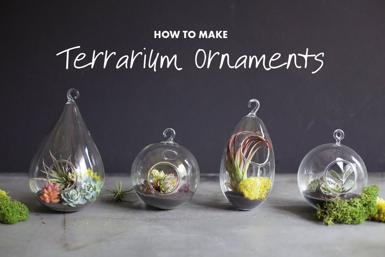 DIY: Terrarium Ornaments