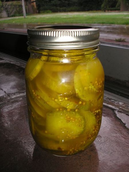 Home-Grown Zucchini Pickle