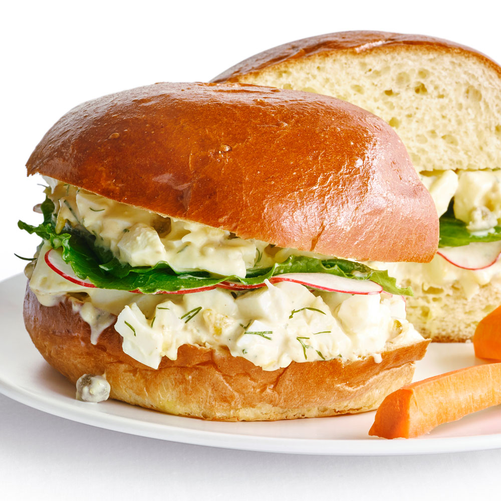 su-Lemony Egg Salad Sandwiches with Capers and Dill Image
