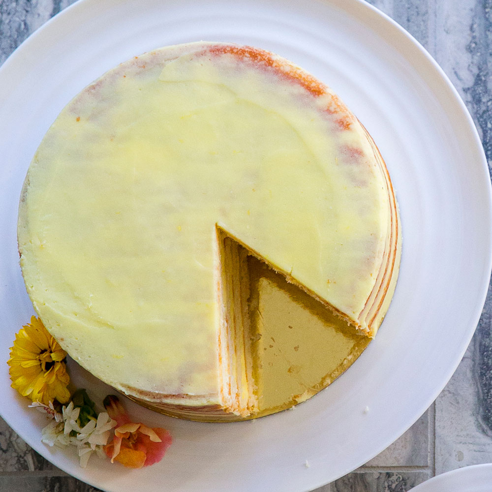 su-Lemon Vanilla Cake Image