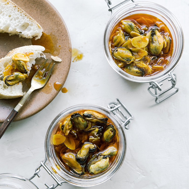 su-Mussels Escabeche Image