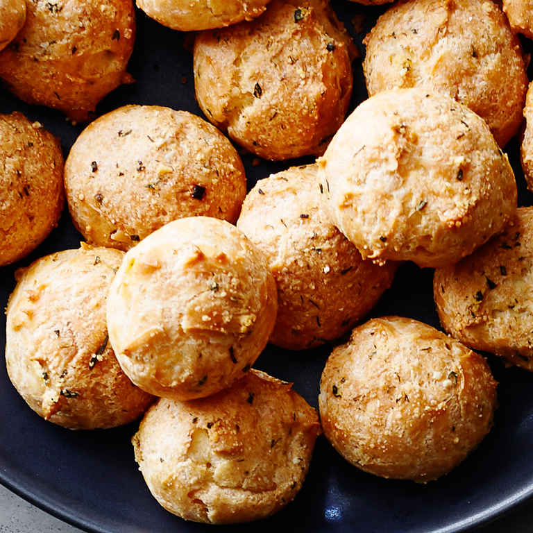su-Parmesan and Herb Cheese Puffs Image