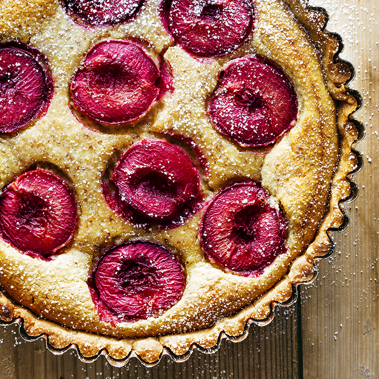 su-Plum Frangipane Tart Image