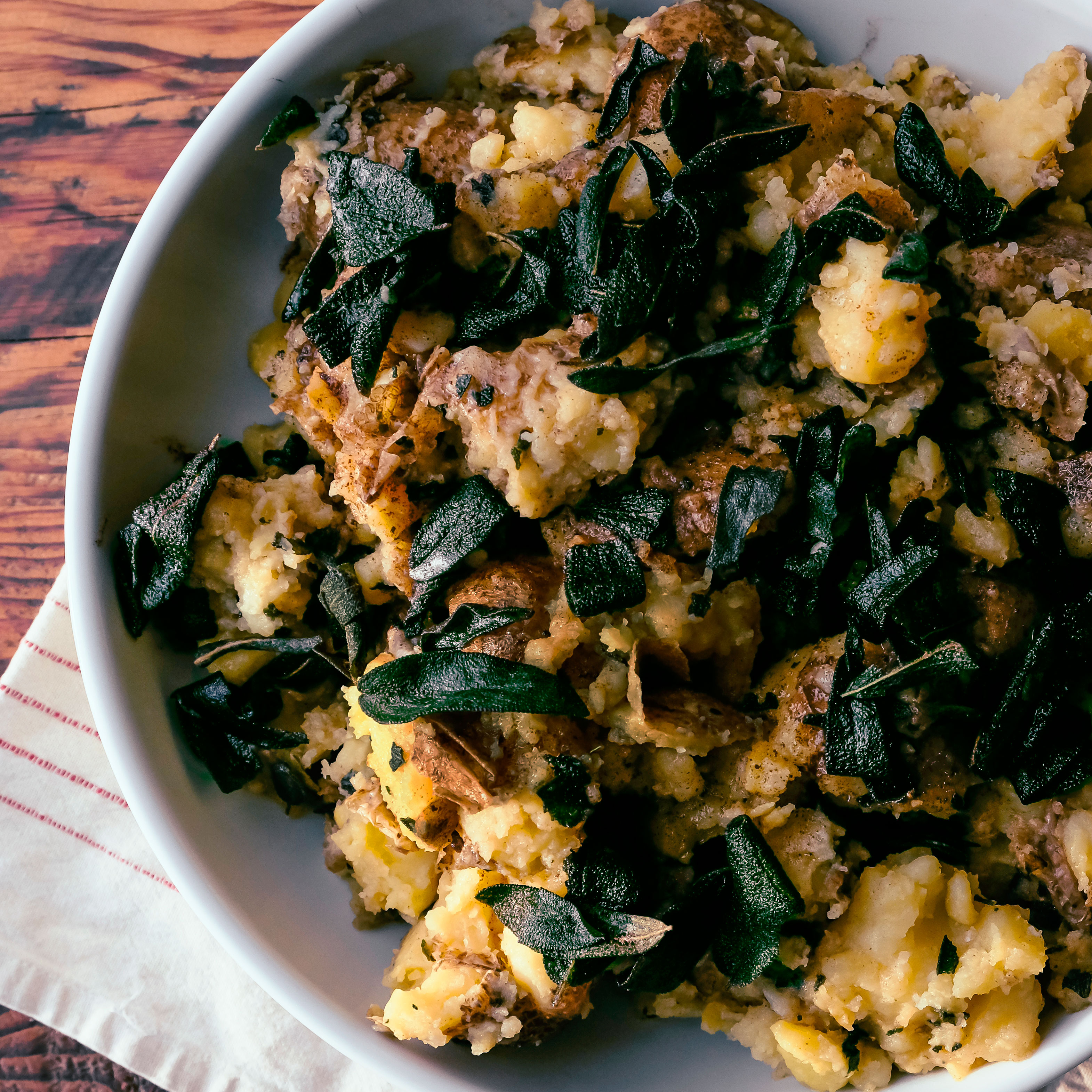 su-Potatoes with Sage Brown Butter Image