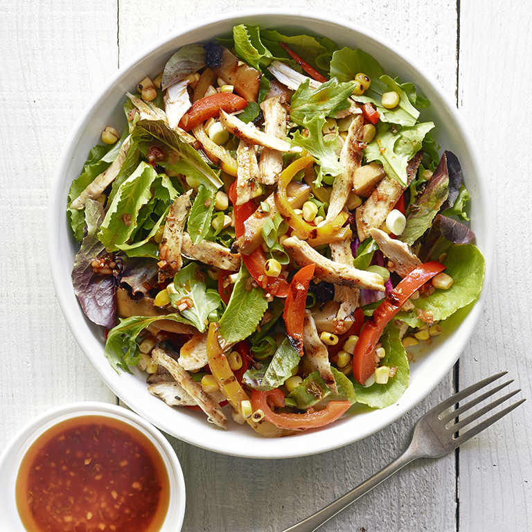 su-Quick Grilled Dinner Salad Image