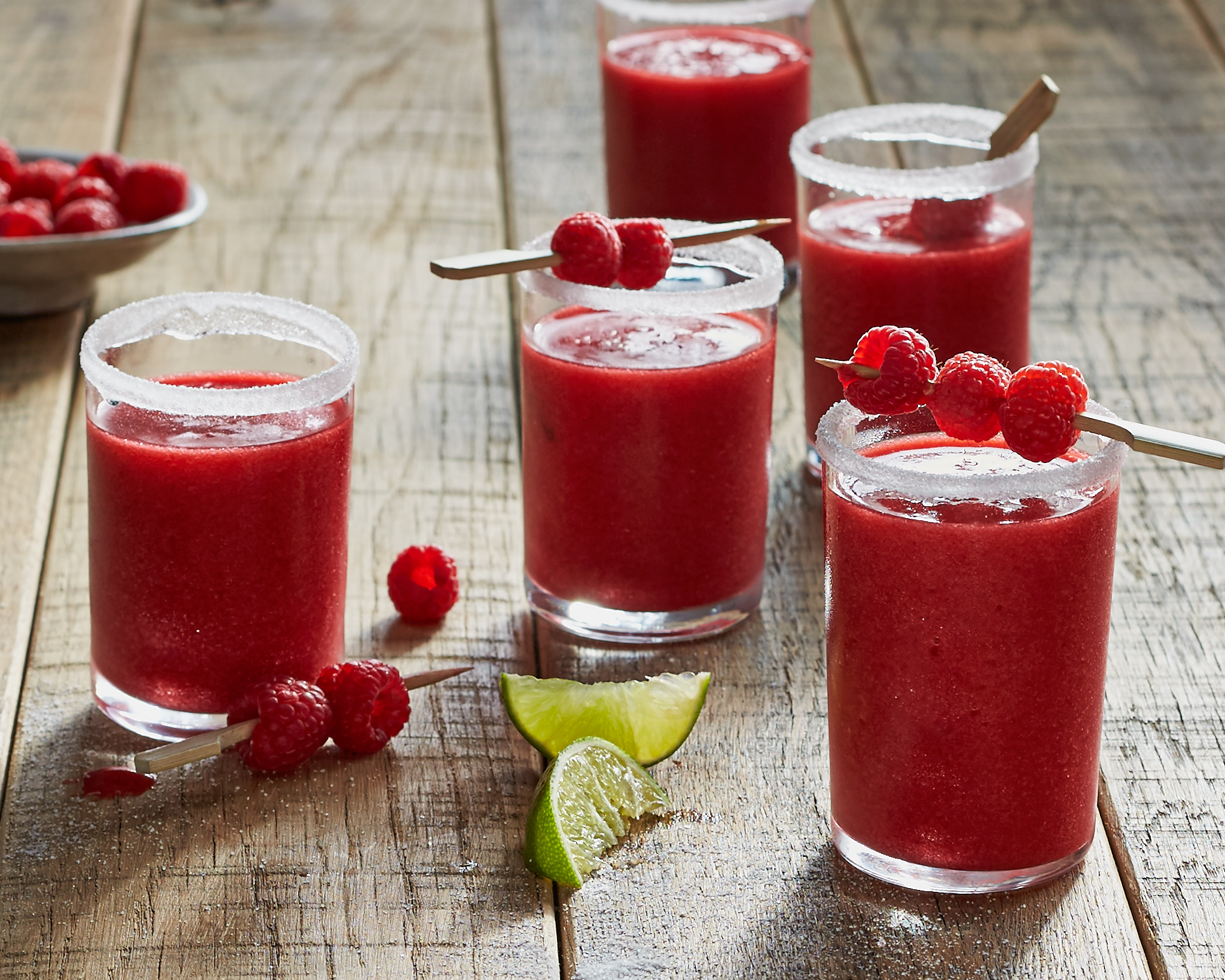 Raspberry “Sangre” Margaritas