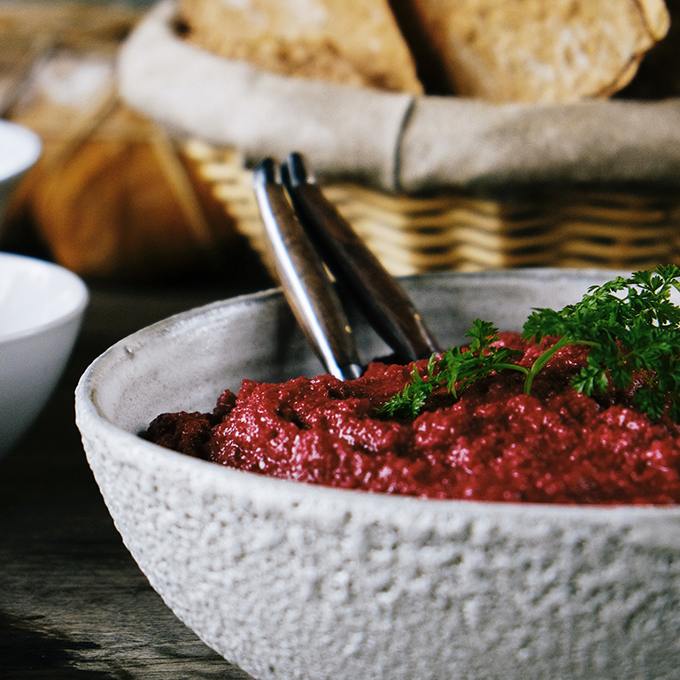 su-Roasted Beet Hummus Image
