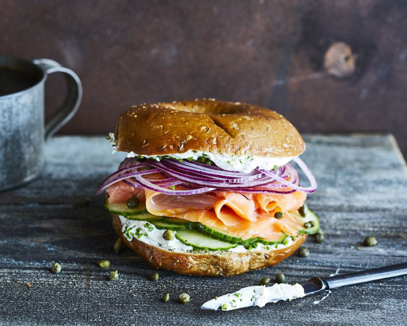 Smoked Salmon Bagel